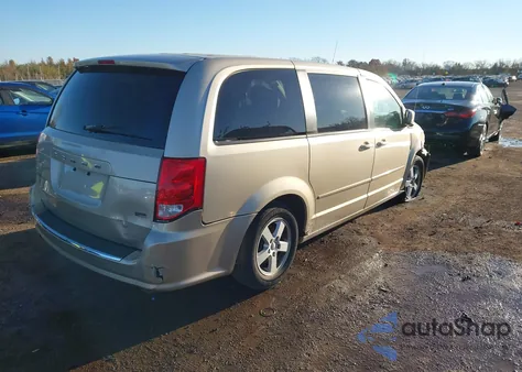 2013 Dodge Grand Caravan Sxt из США, поврежденный, VIN 2C4RDGCG1DR523746